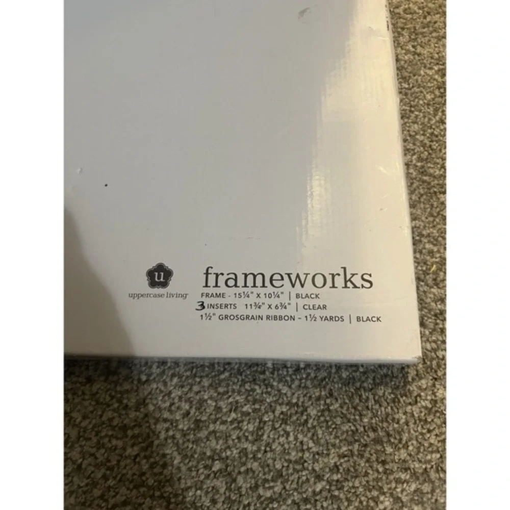 Frameworks Frame With 3 Inserts Halloween Gather Here & Family Indoor Door Decor